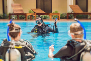 Diving instructor